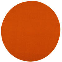 WEBTEPPICH 120 cm Uni Orange  - Orange, LIFESTYLE, Kunststoff/Textil (120cm)