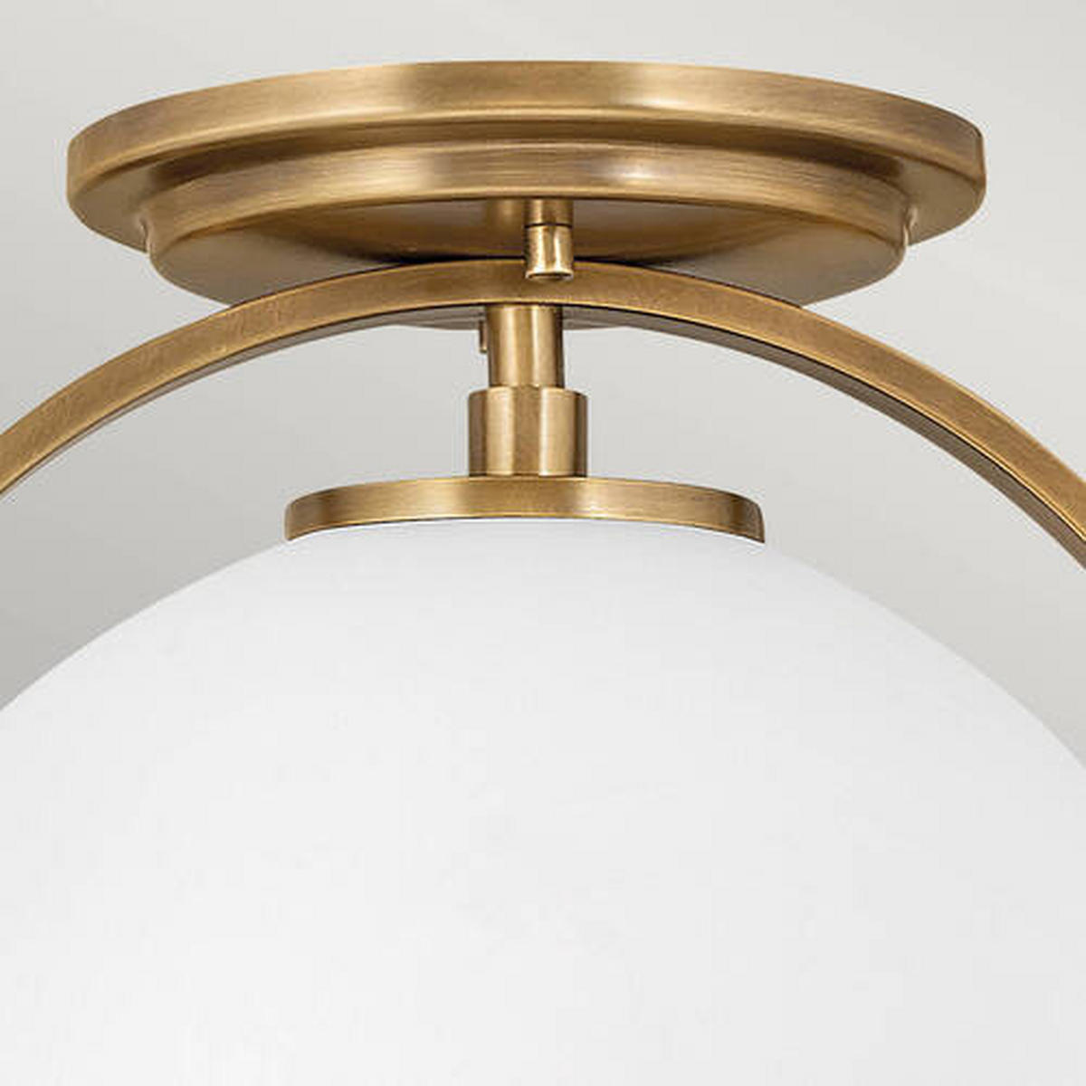 SVJETILJKA STROPNA Elstead Somerset  - boje mjeda, Design, staklo/metal (28.2/31.8cm) - Elstead Lighting