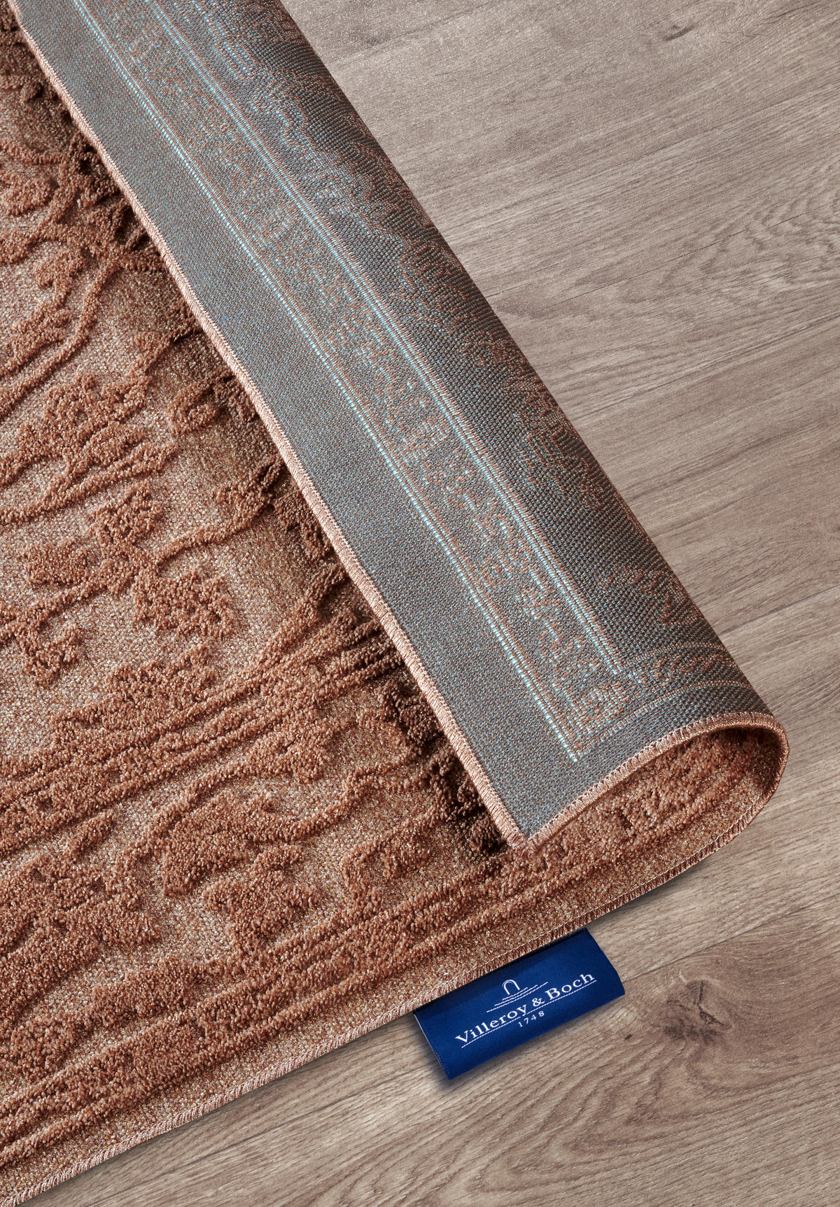 FLACHWEBETEPPICH 200/290 cm Kollektion 1879 Kupferfarben  - Kupferfarben, Design, Textil (200/290cm) - Villeroy & Boch