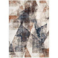 WEBTEPPICH Wohnzimmer 200/290 cm Cornelia Grada Braun, Creme, Grau rechteckig  - Creme/Braun, Design, Textil (200/290cm) - Novel