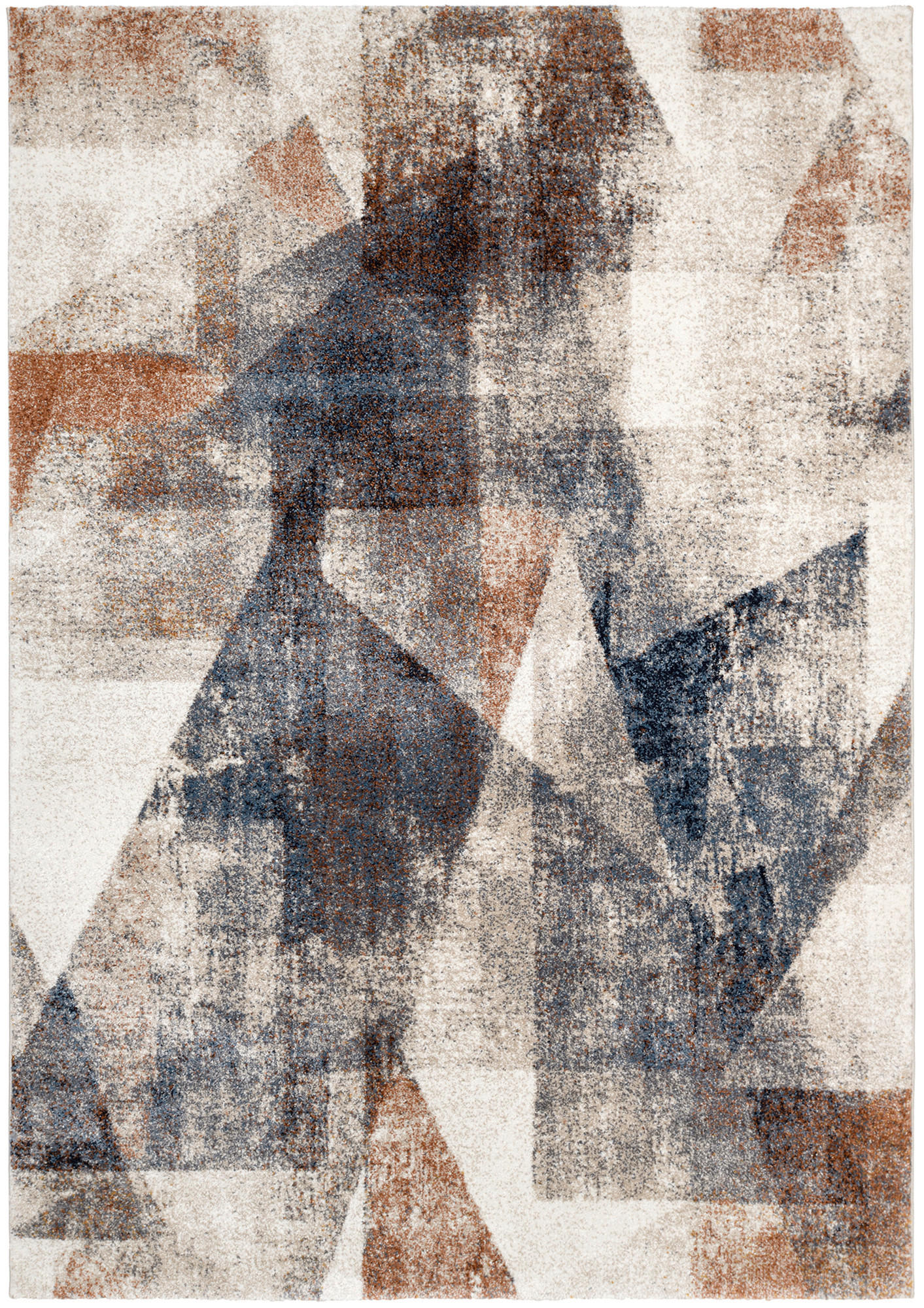 Novel Webteppich Cornelia Grada Braun, Creme, Grau 200x290 cm