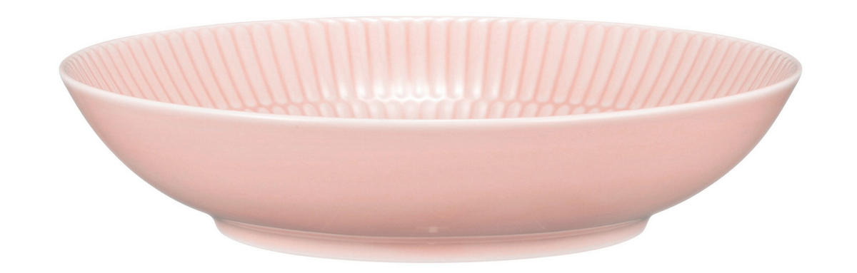 HLUBOKÝ TALÍŘ porcelán keramika 21 cm - růžová, Konvenční, keramika (21cm) - Seltmann Weiden