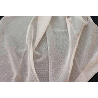 Perdea Tip Plasă  - maro deschis, Konventionell, textil (290cm)