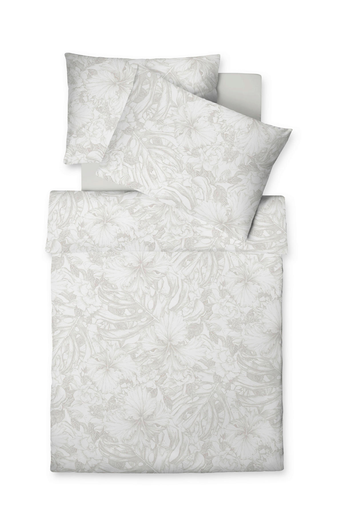 BETTWÄSCHE 140/200 cm  - Weiß, Basics, Textil (140/200cm) - Fleuresse