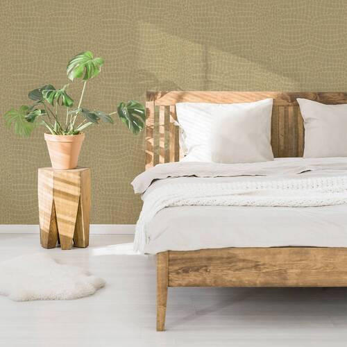 NON WOVEN-TAPET 52/1005 cm  - beige, Basics, papper/plast (52/1005cm)