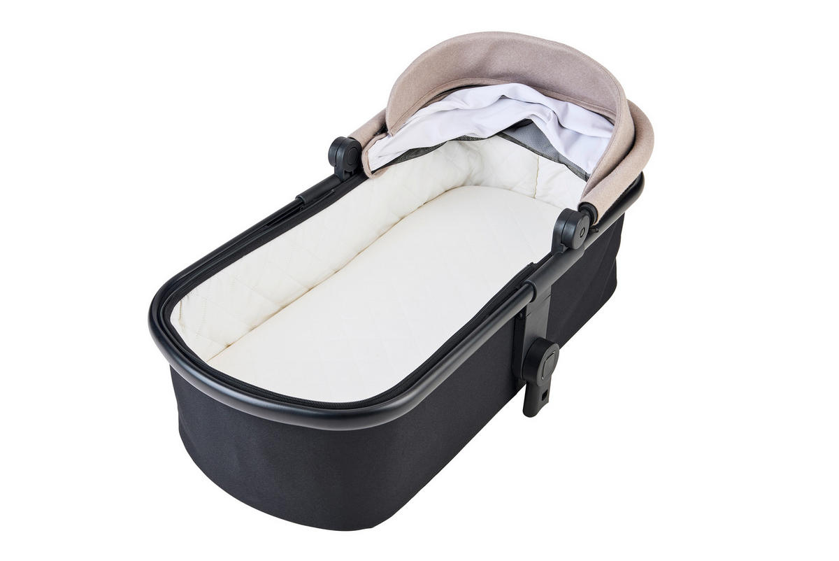 BARNVAGNSSET  - beige/svart, Trend, metall/textil (73/61/110cm) - Jimmylee