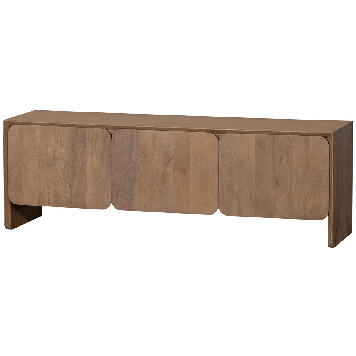 LOWBOARD Jerre  in 150/50/40 cm  - Naturfarben, Design, Holz (150/50/40cm) - Livetastic