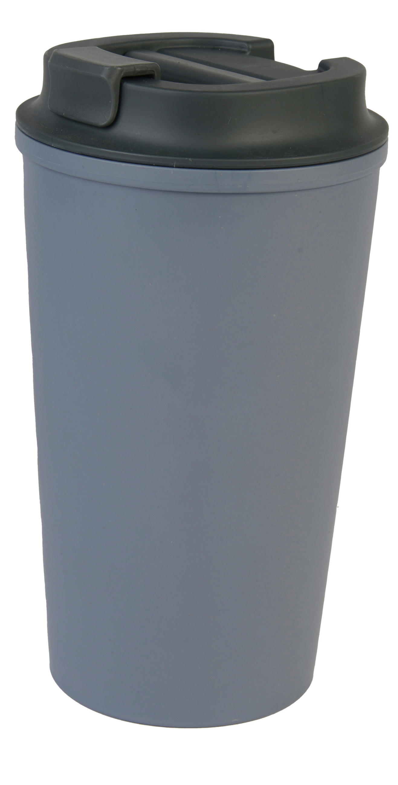 COFFEE-TO-GO-BECHER 0.4 l  - Blau, Basics, Naturmaterialien/Kunststoff (9/16,3cm) - Homeware Profession.