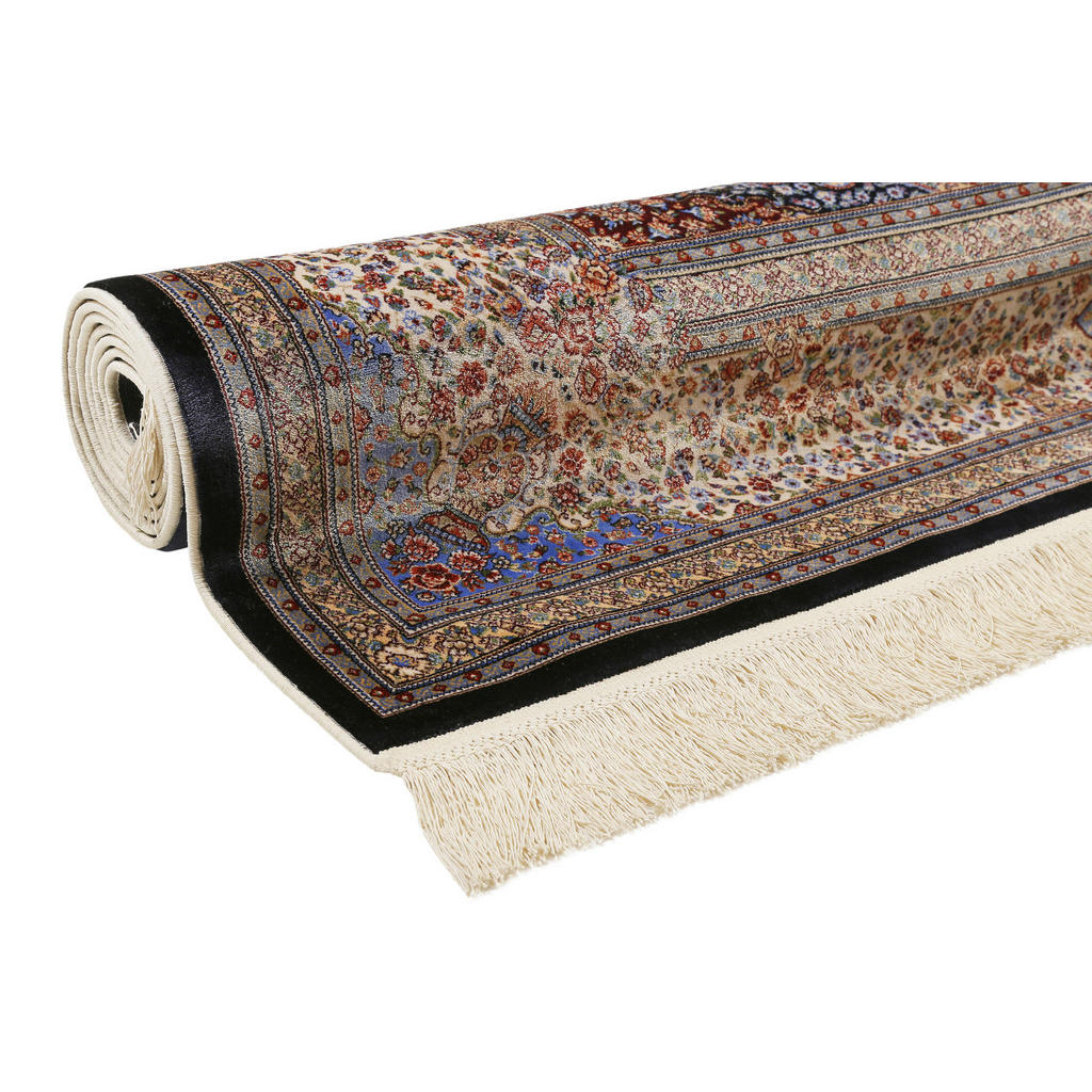 Thumbnail - Novel Webteppich Täbriz, Blau, Braun, Beige, Textil, orientalisch, rechteckig, 250x340 cm, Textiles Vertrauen - Oeko-Tex...