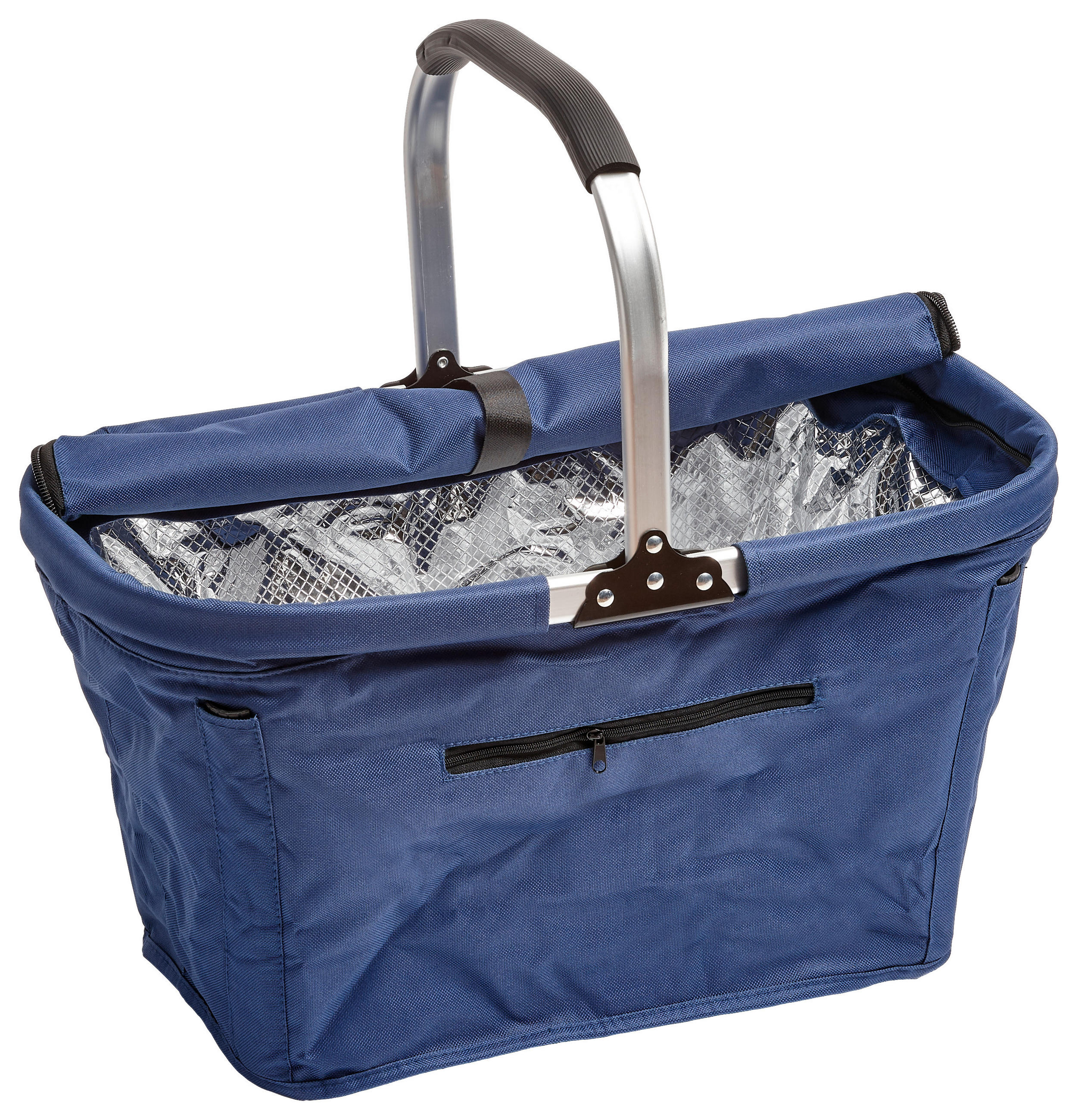 EINKAUFSKORB 30 L  - Dunkelblau, Basics, Kunststoff/Metall (50/27/27cm) - Boxxx