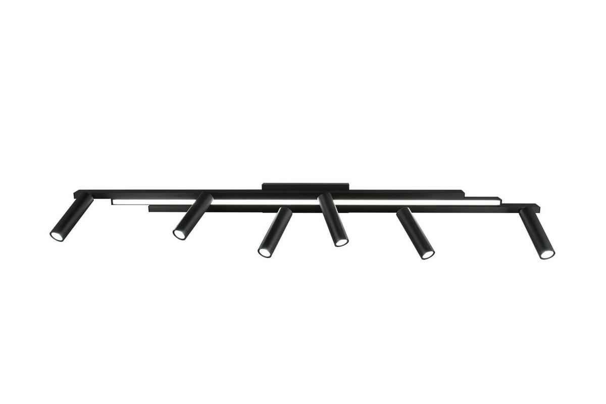 LED-STRAHLER 180/23/8,5 cm   - Schwarz, Basics, Metall (180/23/8,5cm) - Trio Leuchten