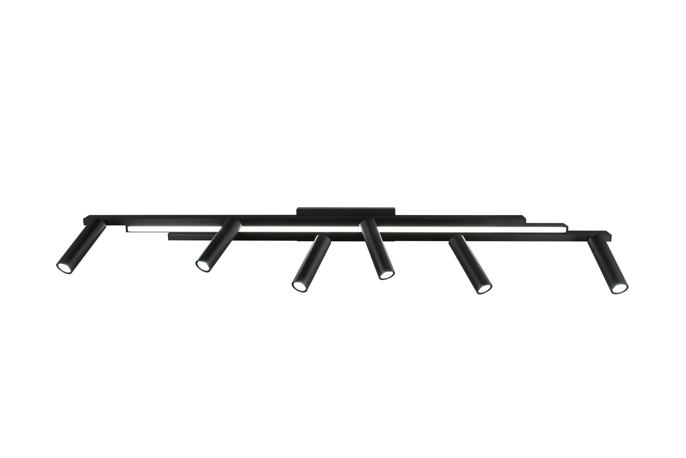 Trio Leuchten Led-Strahler Zeno Schwarz 23x8.5x180 cm
