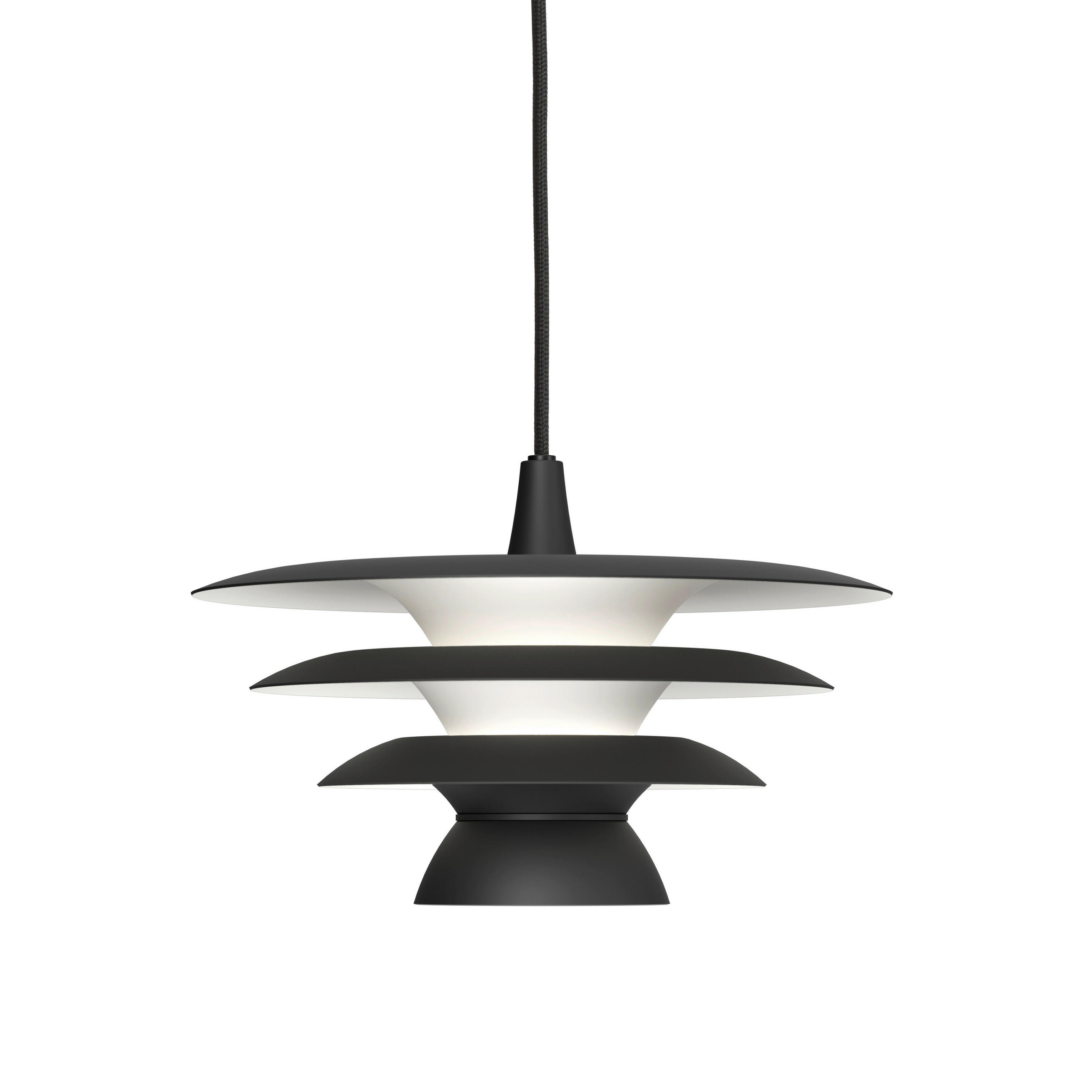 HÄNGELEUCHTE DaVinci 30/19 cm - Schwarz, Design, Metall (30/19cm) - Belid