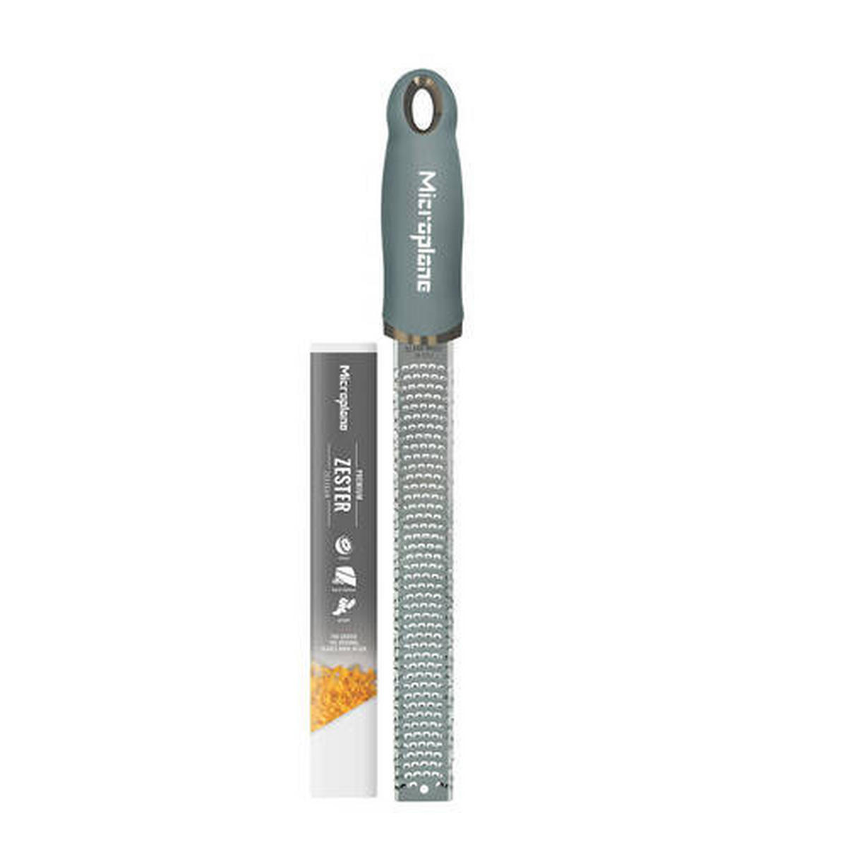 ALLZWECKREIBE PREMIUM ZESTER  - Eukalyptusholzfarben, Basics, Kunststoff/Metall (3,5/32/3cm) - MICROPLANE