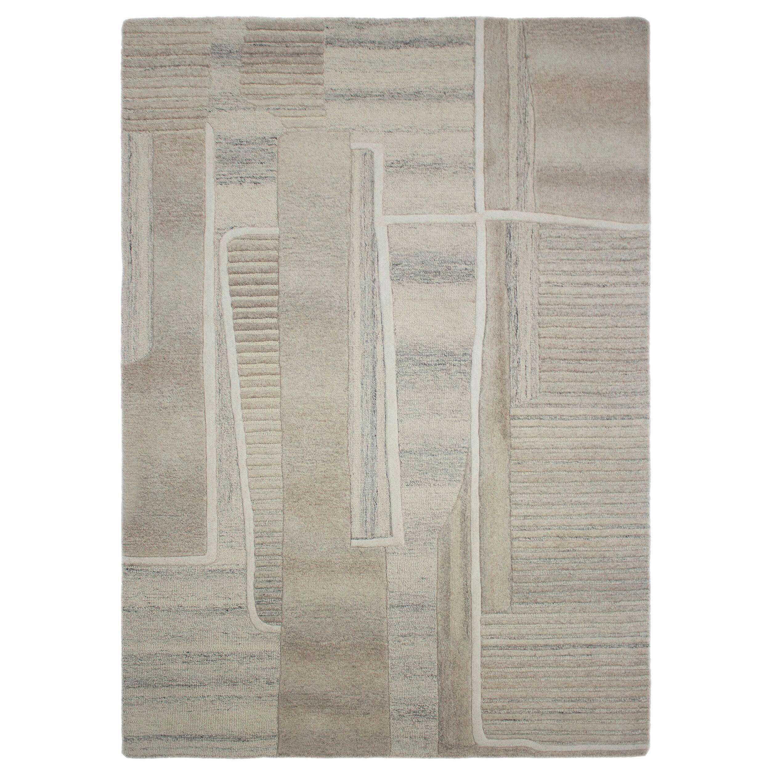 WOLLTEPPICH 140/200 cm Naturfarben  - Naturfarben, Basics, Textil (140/200cm)