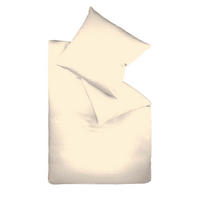 BETTWÄSCHE Satin 155/200 cm  - Creme, Basics, Textil (155/200cm) - Fleuresse