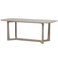 ESSTISCH Mangoholz massiv rechteckig Schlammfarben  - Schlammfarben, MODERN, Holz (180/90/76cm) - Livetastic