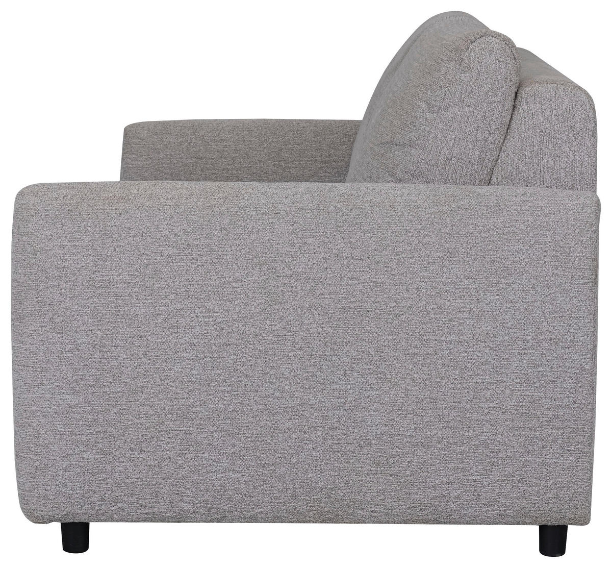 ZOFA S POSTELJNO FUNKCIJO,  siva tekstil  - črna/siva, Design, tekstil (184/91/99cm) - Xora
