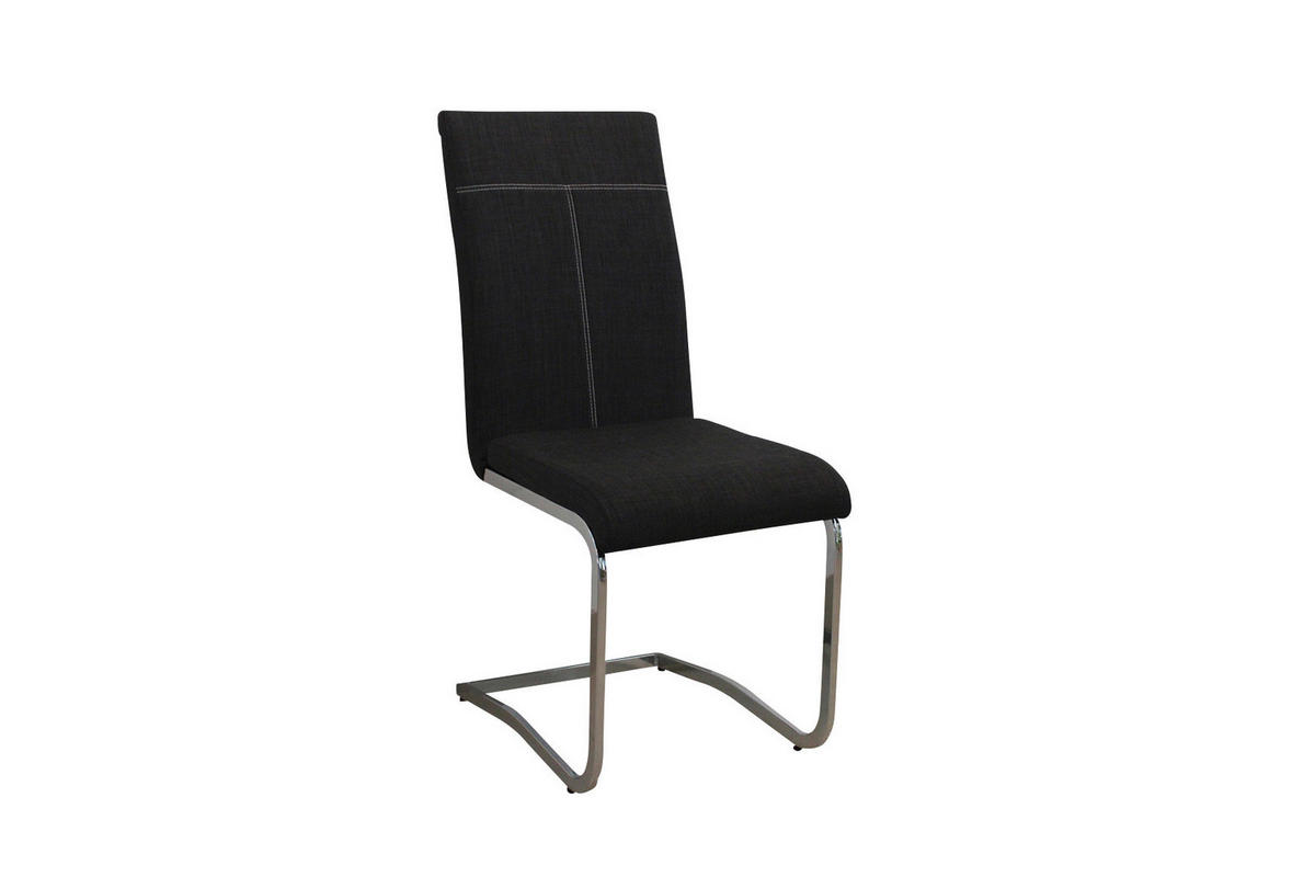 STOLICA  plava, siva  metal, tekstil      - bijela/siva, Design, metal/tekstil (43/100/59cm) - Xora