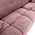 ECKSOFA  in Flachgewebe Altrosa  - Schwarz/Altrosa, KONVENTIONELL, Textil/Metall (295/180cm) - Carryhome
