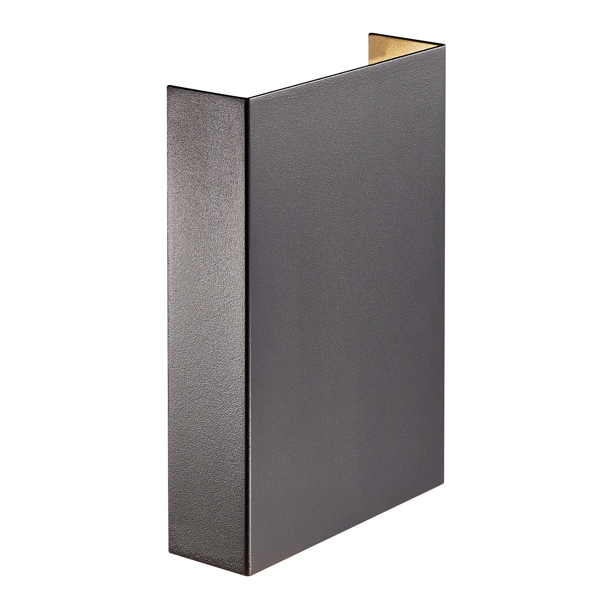 AUßENWANDLEUCHTE 14,8/21/4,5 cm   - Schwarz, KONVENTIONELL, Metall (14,8/21/4,5cm) - Nordlux