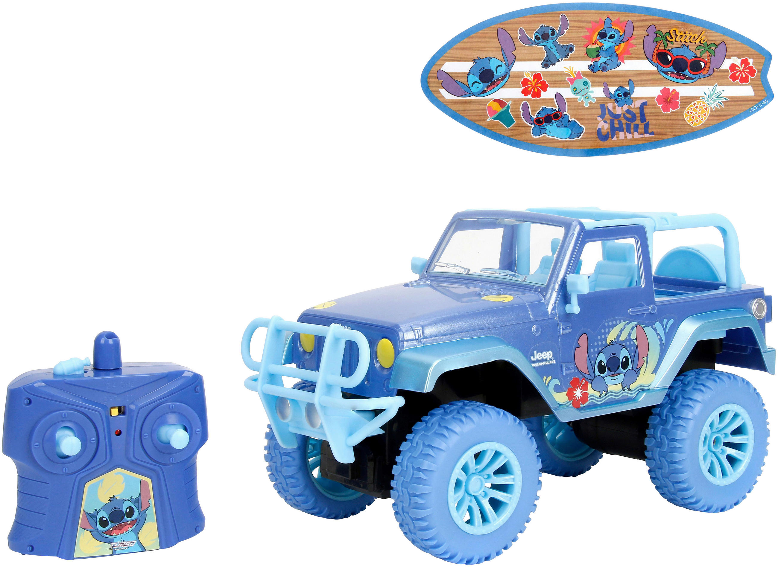 FERNLENKAUTO  - Multicolor, Basics, Kunststoff (20,5/33,50/18,50cm) - Simba