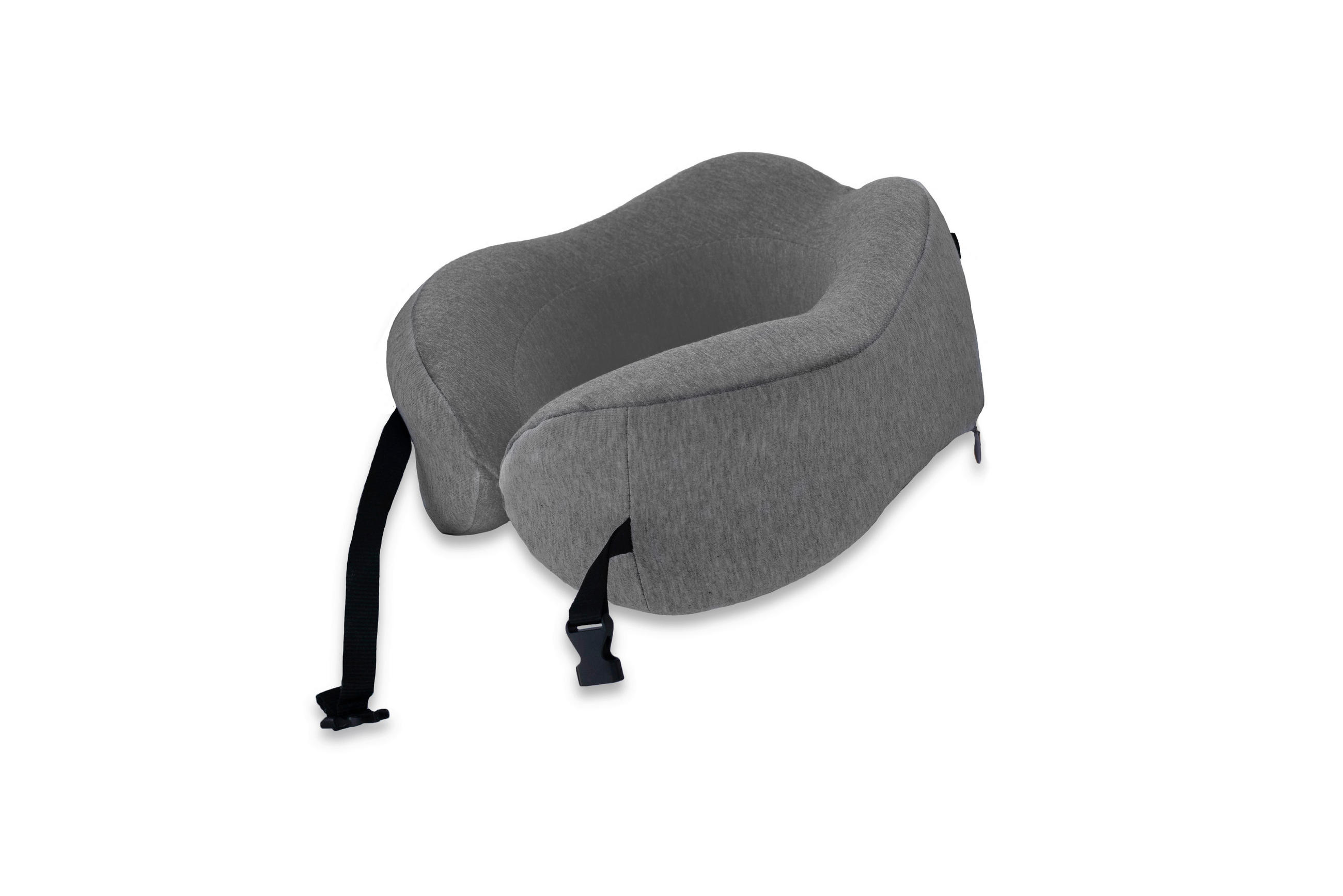 NACKENKISSEN   - Hellgrau/Grau, Basics, Textil