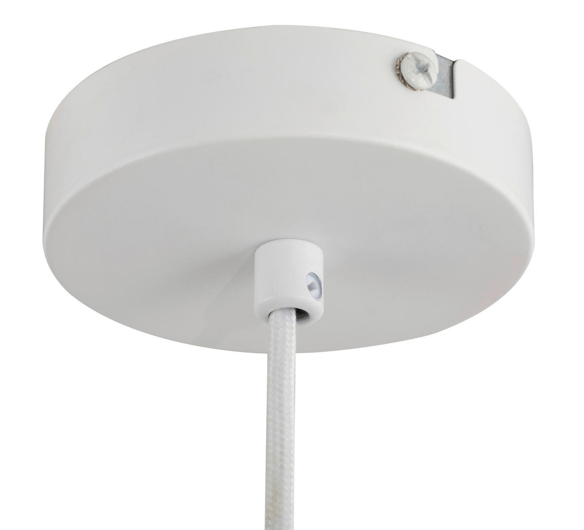 HÄNGELEUCHTE 28/132 cm   - Weiß, Design, Glas/Stein (28/132cm) - Collet's Monde