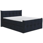 BOXSPRINGBETT 180/200 cm  in Schwarz  - Schwarz, Basics, Holzwerkstoff/Kunststoff (180/200cm) - Esposa