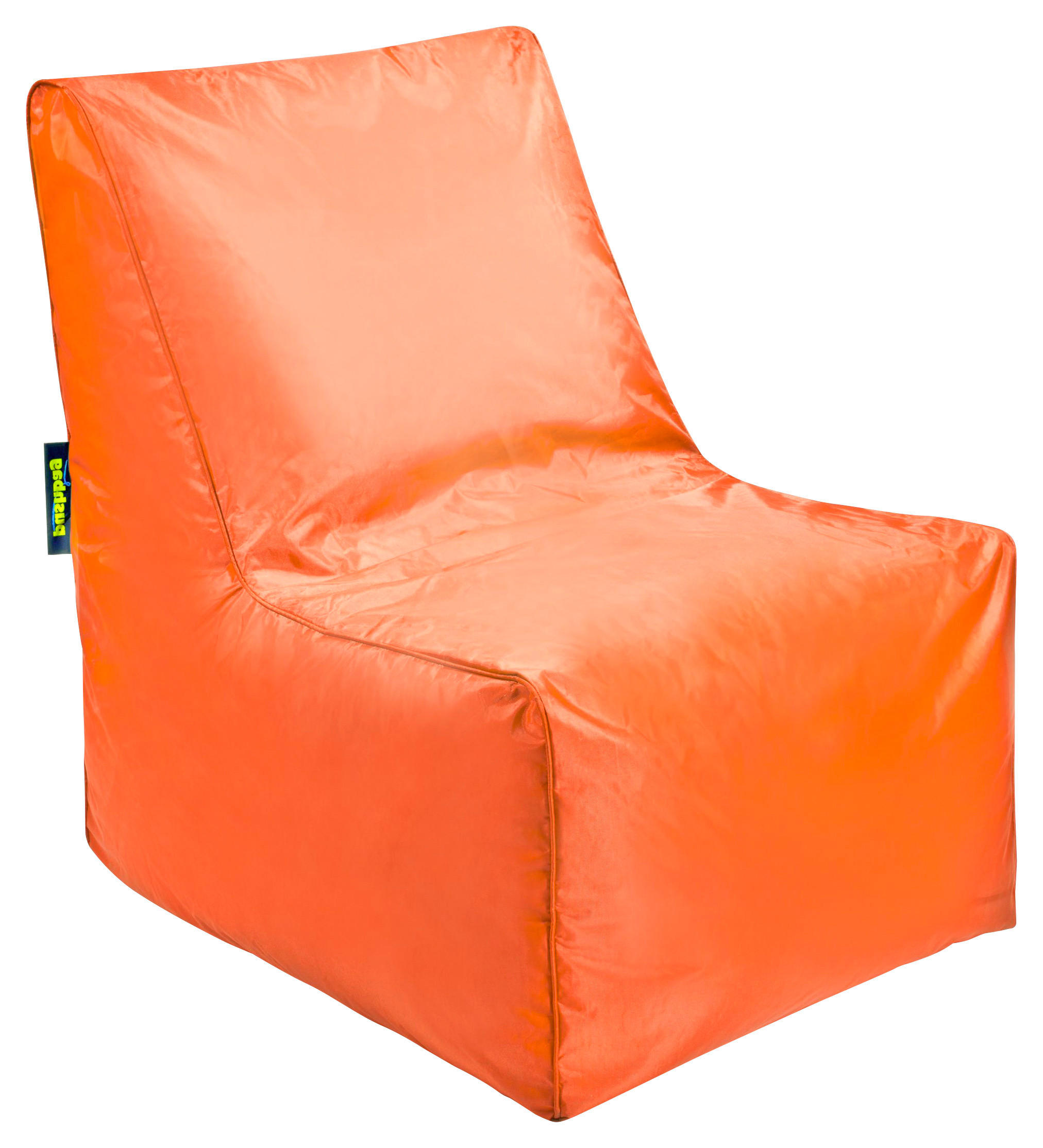 SITZSACK Uni - Orange, Basics, Kunststoff (60/85/75cm) - MID.YOU