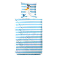 BETTWÄSCHE Renforcé 135/200 cm  - Blau, Basics, Textil (135/200cm)