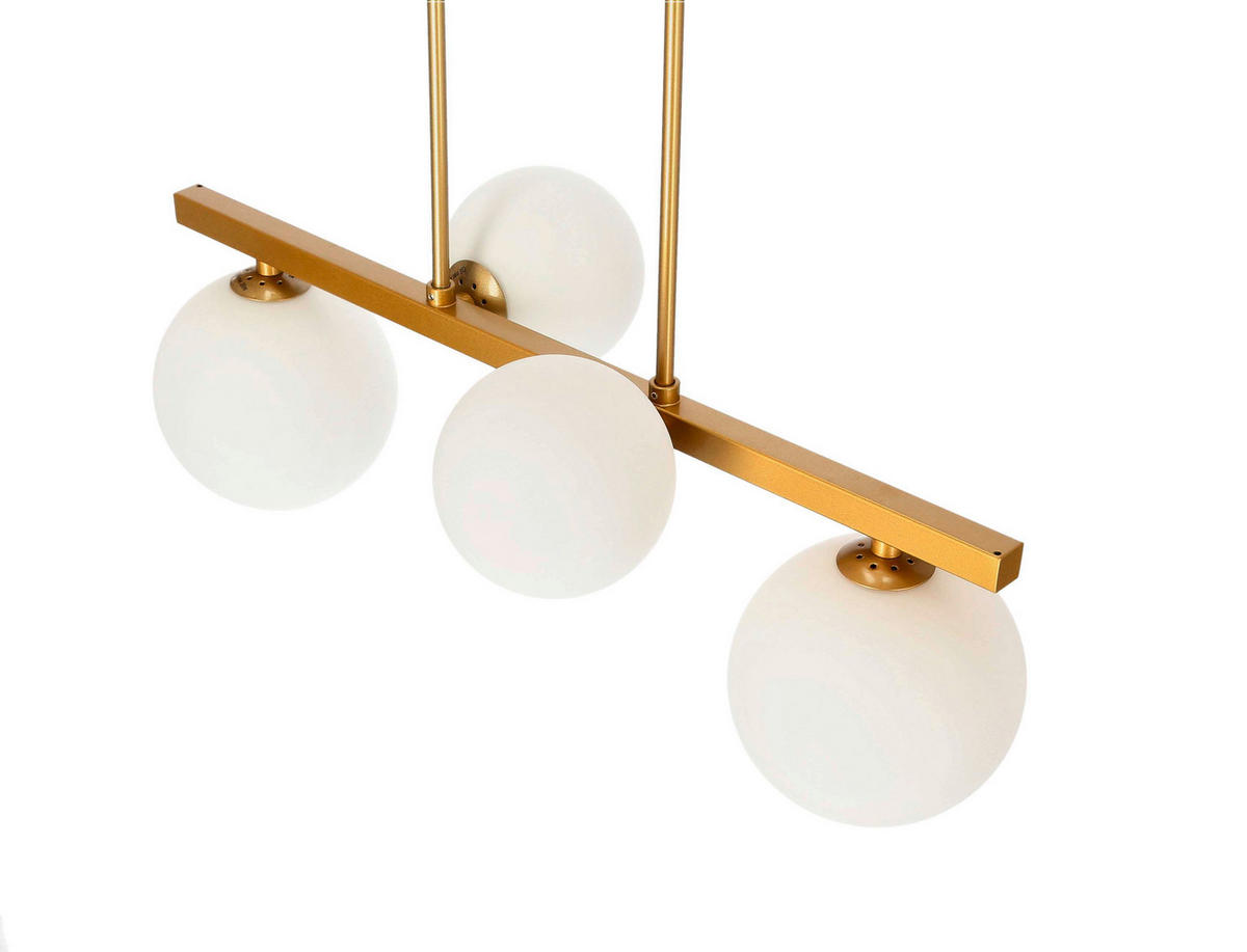 HÄNGLAMPA 59/35/83 cm  - mässingsfärgad, Klassisk, metall (59/35/83cm)