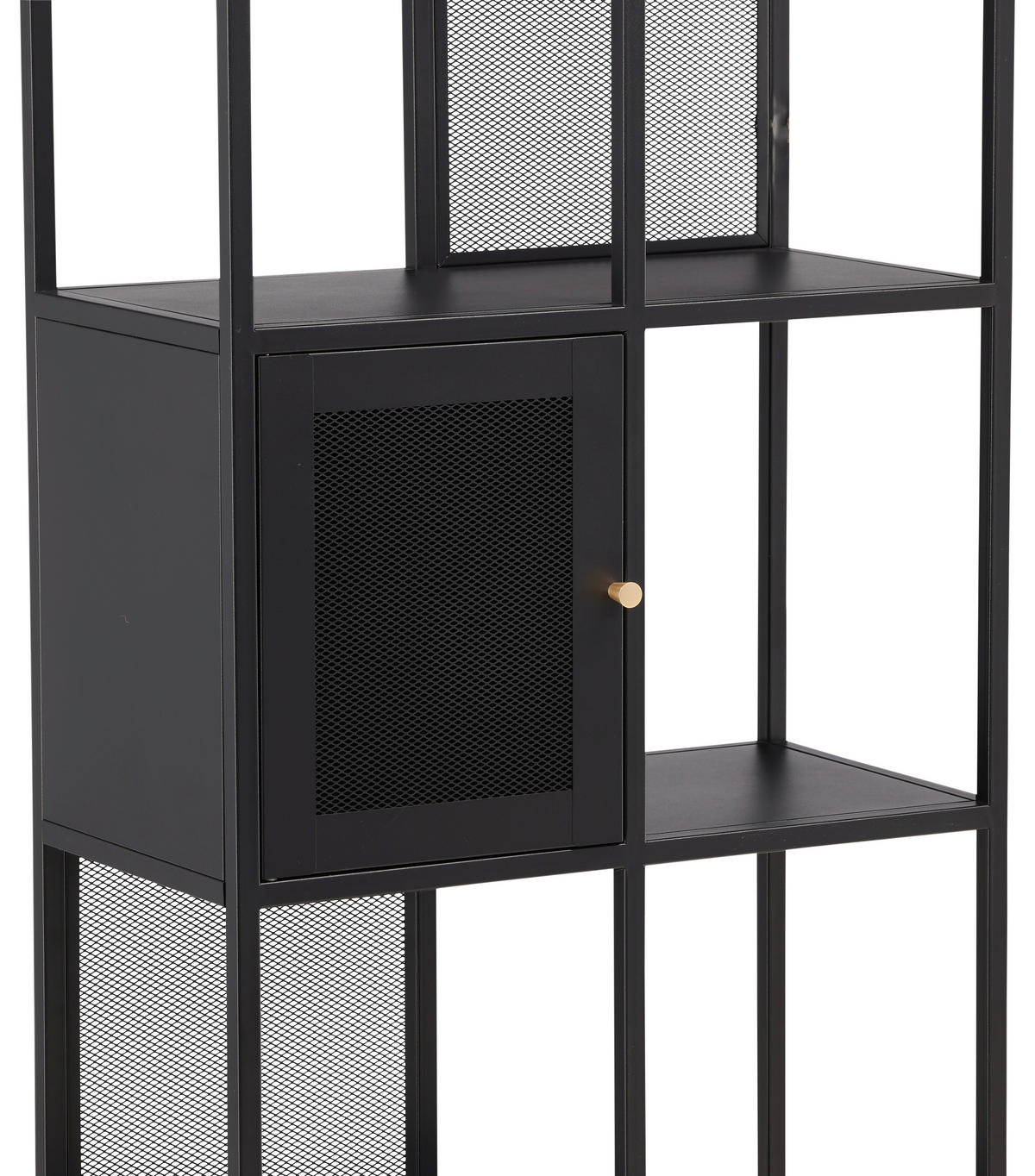 HYLLA i 70/180/35 cm svart  - svart, Design, metall (70/180/35cm) - Livetastic