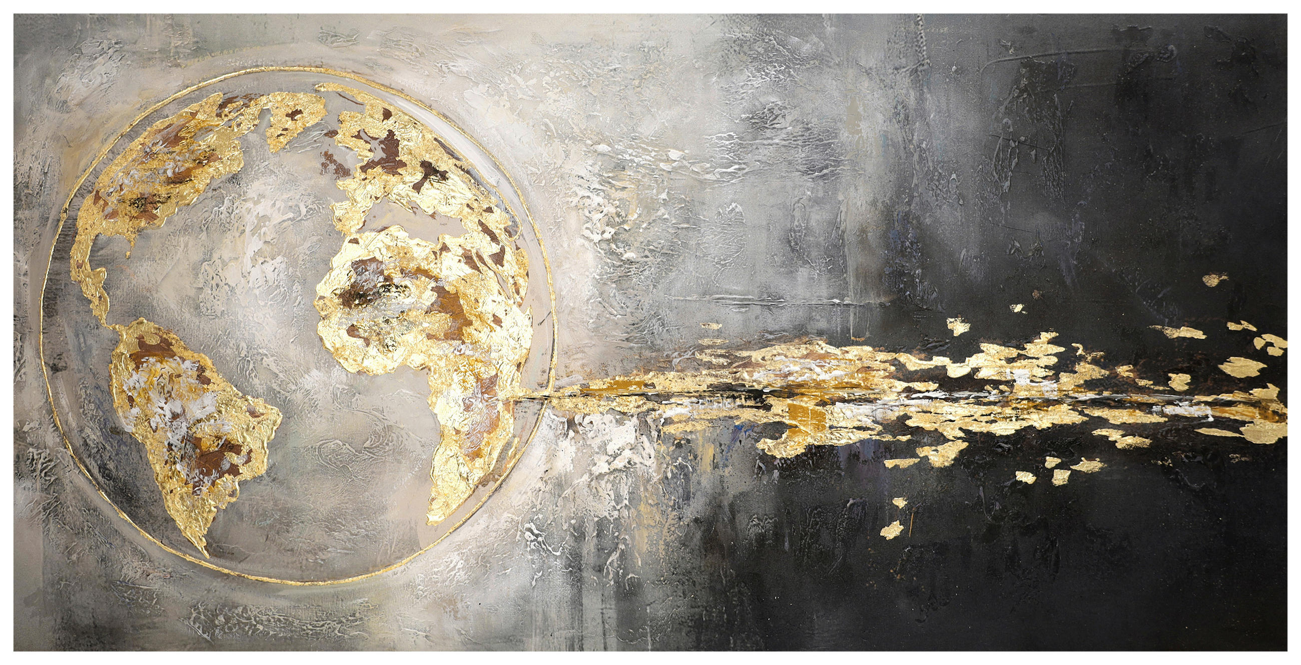 Monee OLEJOMALBA, abstraktní, 140/70 cm