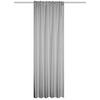 WÄRMESCHUTZVORHANG Verdunkelung 135/145 cm   - Silberfarben, Basics, Textil (135/145cm)