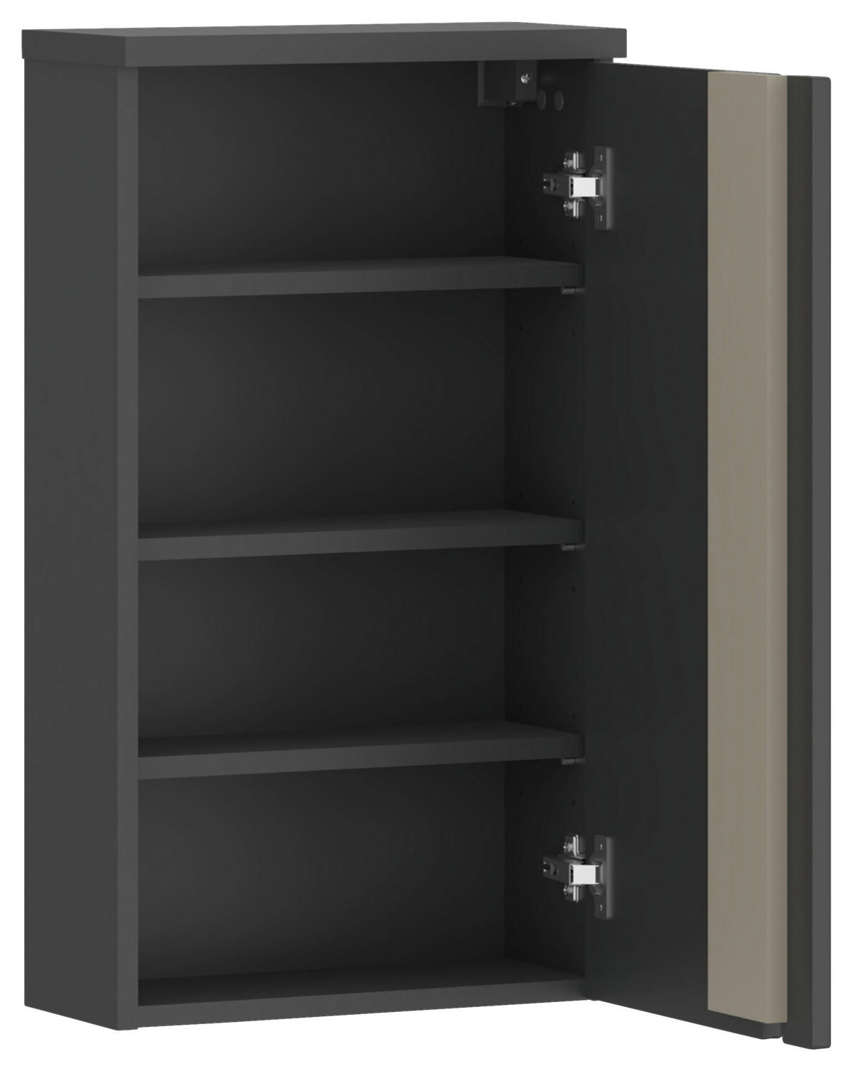HÄNGESCHRANK 40/72,5/20,3 cm  - Anthrazit, MODERN, Holzwerkstoff (40/72,5/20,3cm) - MID.YOU