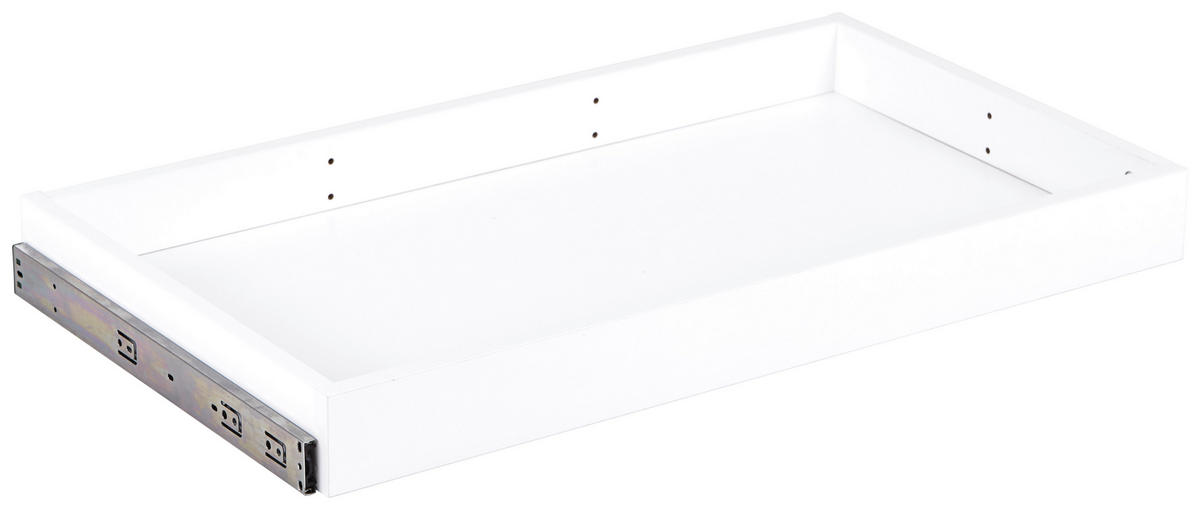 SCHUBLADE 87,9/8/53 cm   - Weiss, Holzwerkstoff (87,9/8/53cm) - Hom`in
