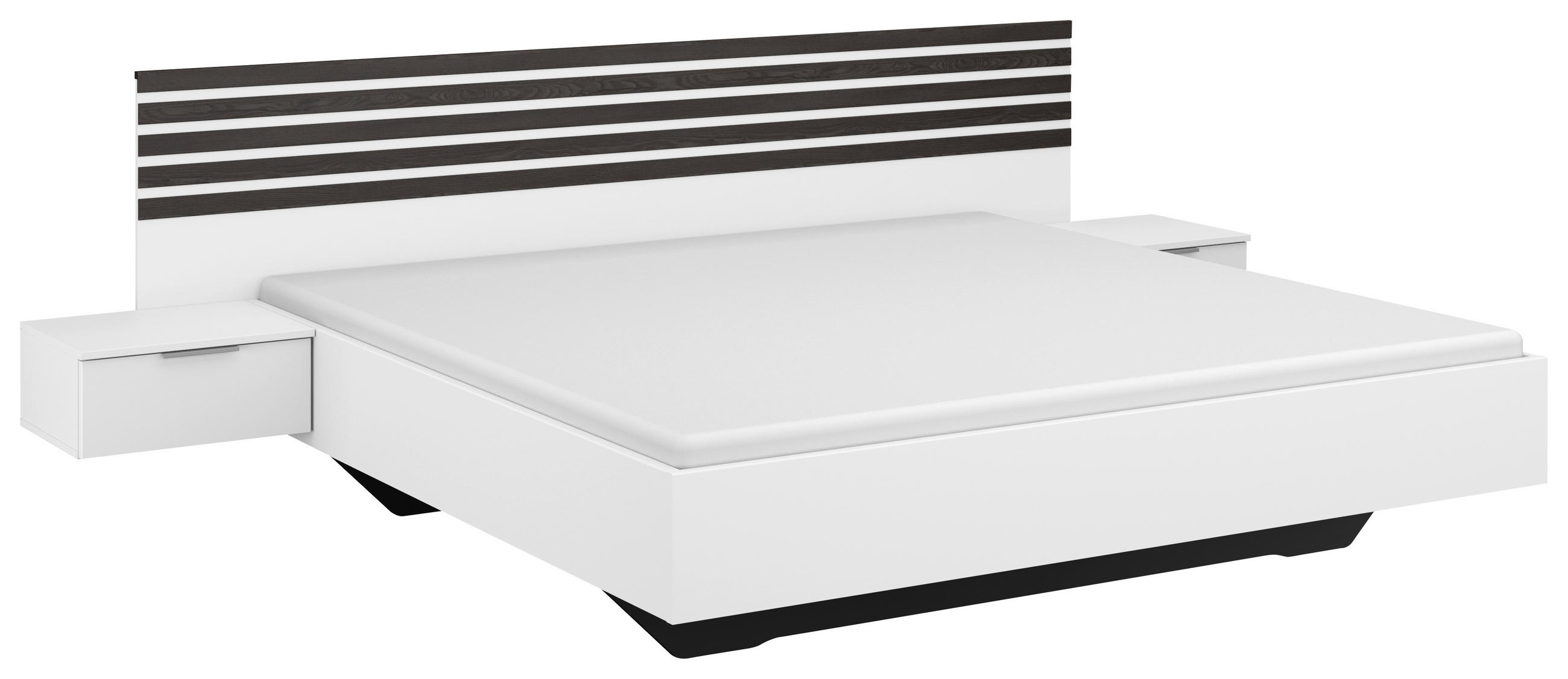 Rauch Möbel ZOSTAVA S POSTEĽOU, 180/200 cm, biela
