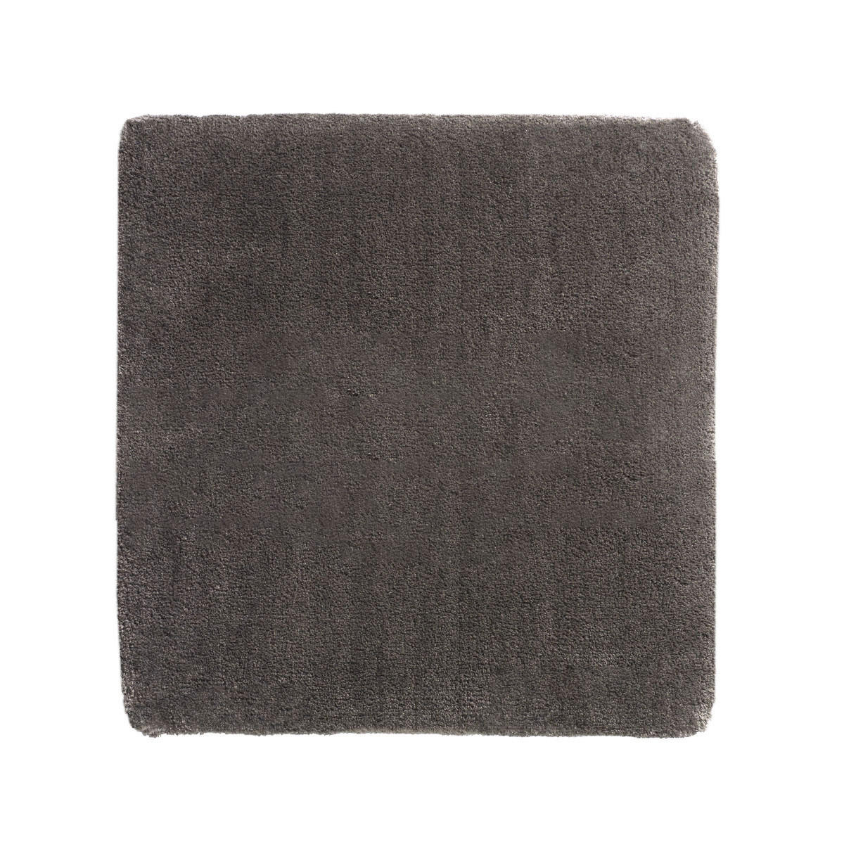 BADTEPPICH Dunkelgrau 60/60 cm  - Dunkelgrau, Basics, Kunststoff/Textil (60/60cm) - Aquanova