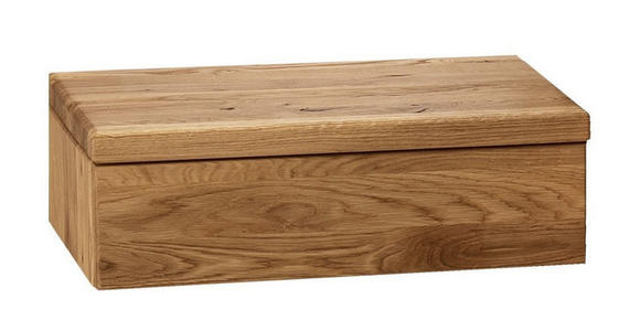 NACHTSCHRANK 45/34/16 cm Wildeiche massiv  - Wildeiche, KONVENTIONELL, Holz (45/34/16cm) - Linea Natura