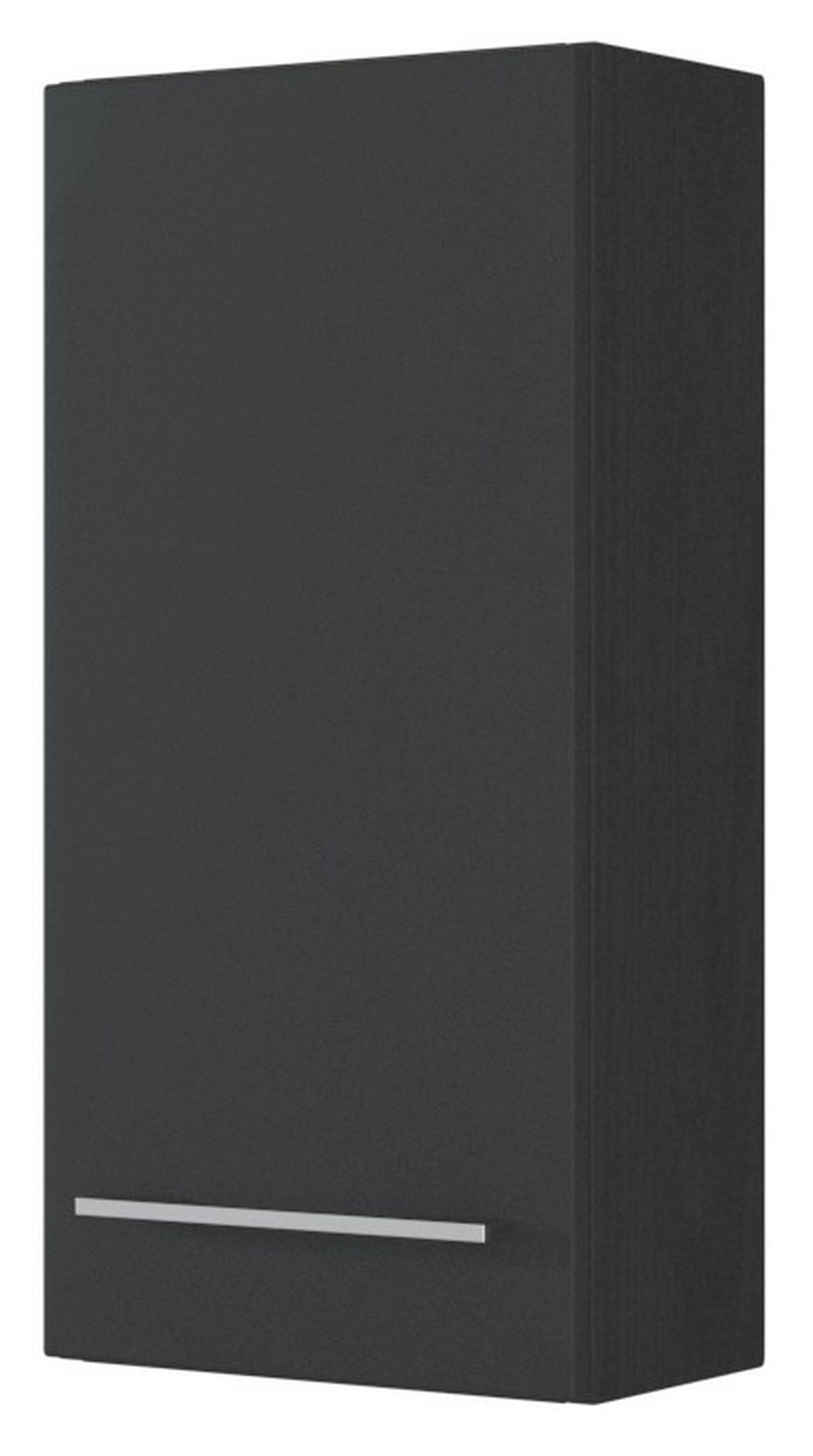 HÄNGESCHRANK 30/64/20 cm  - Alufarben/Graphitfarben, KONVENTIONELL, Holzwerkstoff/Metall (30/64/20cm) - Xora