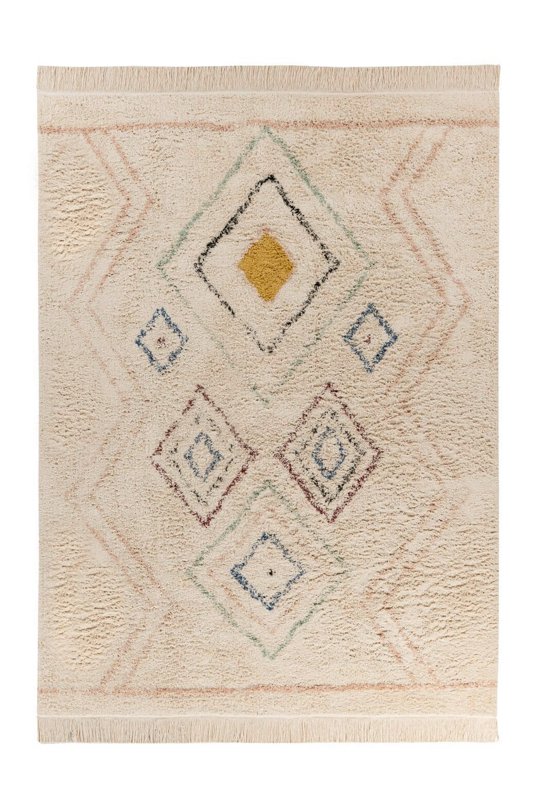 TEPPICH 160/230 cm Mylen 125 Creme / Multi Creme, Multicolor  - Multicolor/Creme, KONVENTIONELL, Textil (160/230cm)