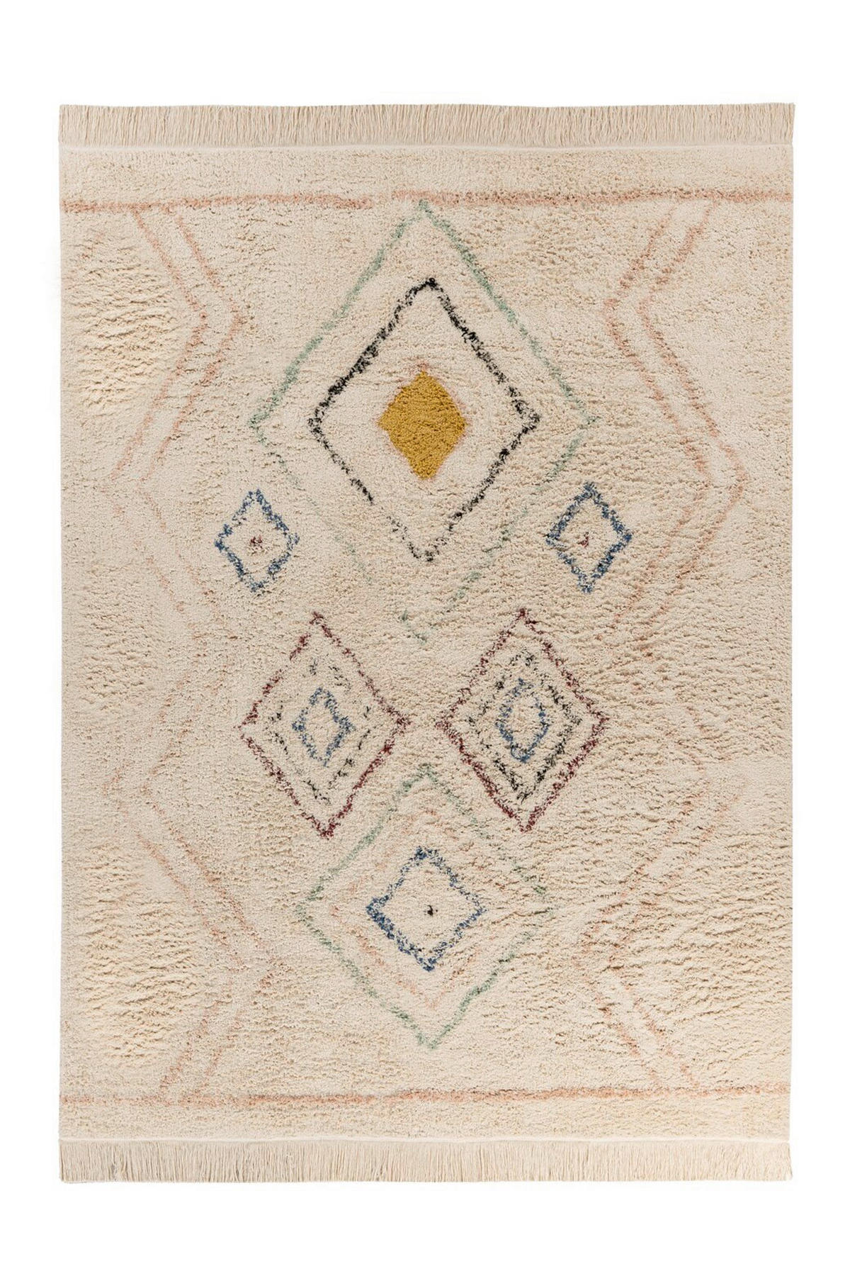 TEPPICH 160/230 cm Mylen 125 Creme / Multi Creme, Multicolor  - Multicolor/Creme, KONVENTIONELL, Textil (160/230cm)