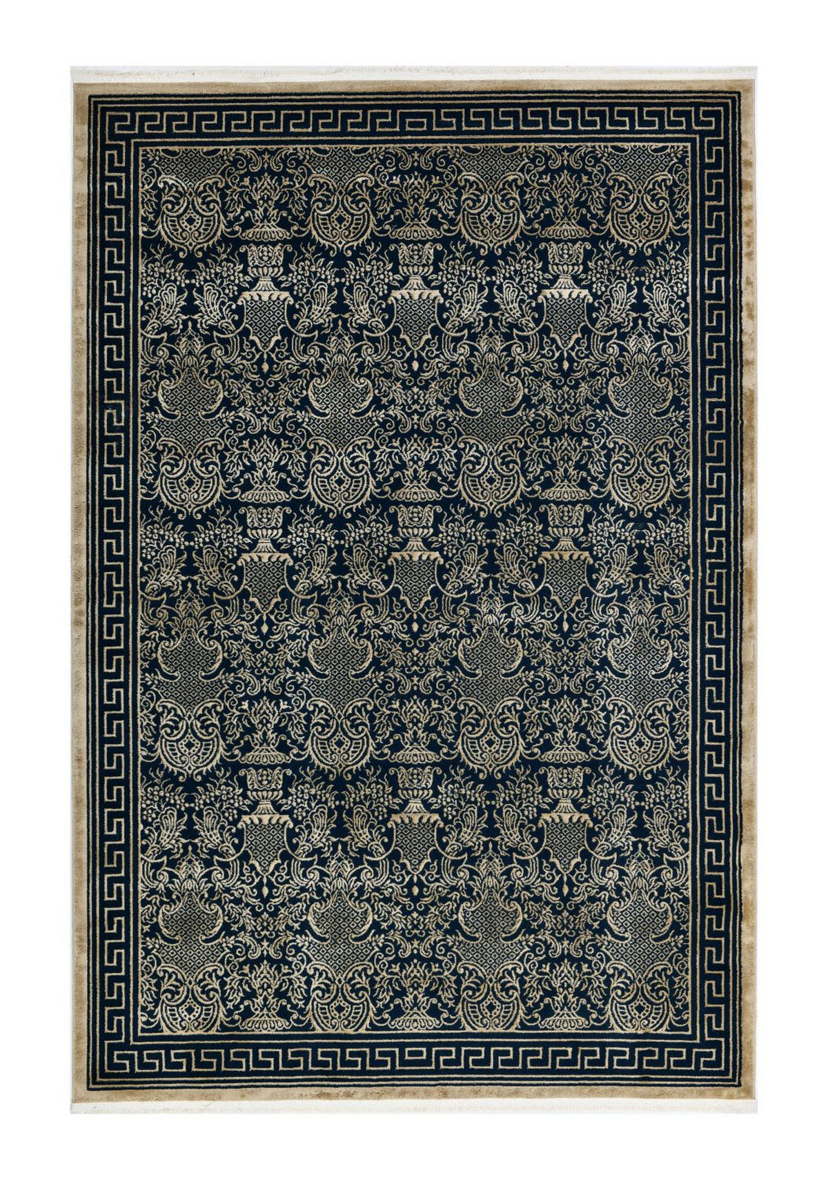 TKANÝ KOBEREC, černá, barvy zlata - černá/barvy zlata, Design, textil (200/300cm)