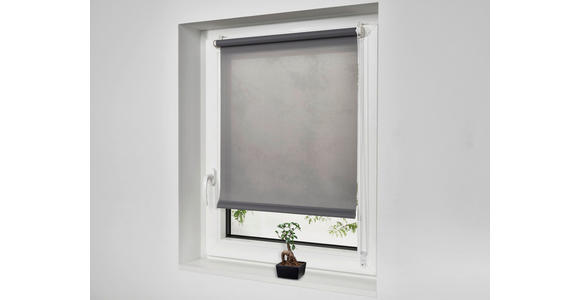 ROLLO 75/160 cm - Grau, Design, Textil (75/160cm) - Boxxx