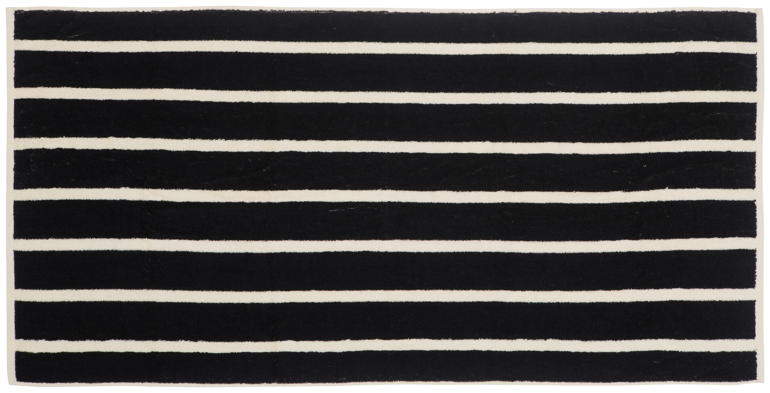 OSUŠKA DO SPRCHY, 70/140 cm, černá, ecru - černá/ecru, Konvenční, textil (70/140cm) - Dieter Knoll