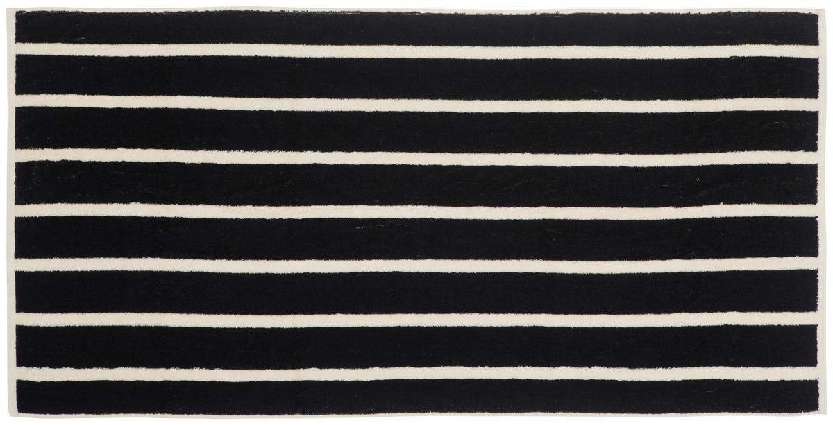 UTERÁK, 70/140 cm, čierna, écru - čierna/écru, Konventionell, textil (70/140cm) - Dieter Knoll