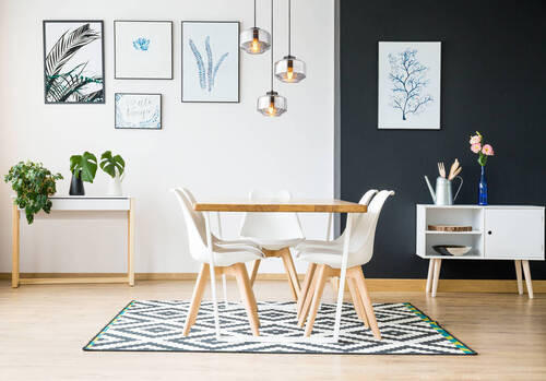 HÄNGELEUCHTE 40/120 cm   - Schwarz, Design, Glas/Metall (40/120cm) - Globo