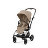 BUGGY Eezy S Twist+2  - Taupe/Beige, Basics, Kunststoff/Textil (80.5/45/105cm) - Cybex