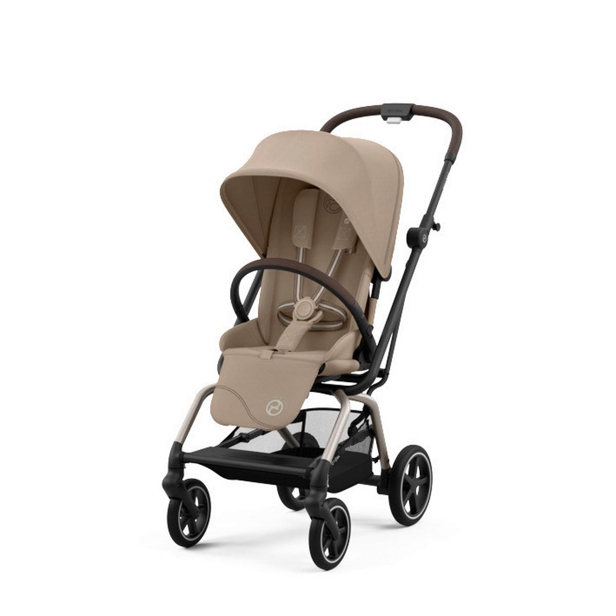 BUGGY Eezy S Twist+2  - Taupe/Beige, Basics, Kunststoff/Textil (80.5/45/105cm) - Cybex